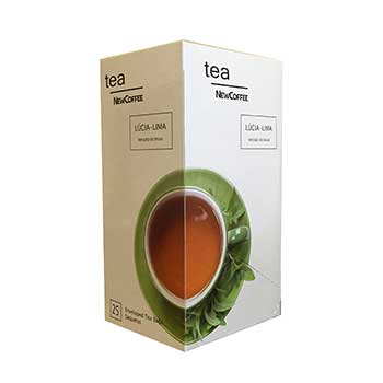 Chá Tisana em Bolsas NewCoffee Lúcia-lima 25un