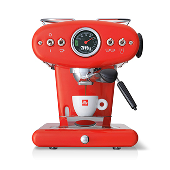Máquina Café ILLY X1 Aniversário Pastilha / Moido Vermelho