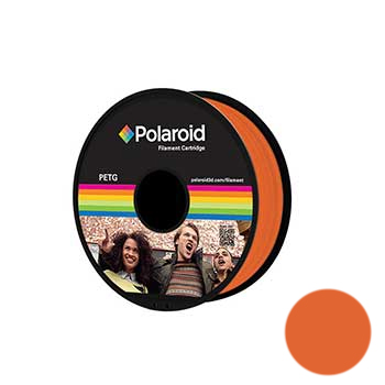 Filamento Polaroid Universal PETG  1.75mm 1Kg Laranja