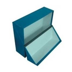 Caixa Arquivo Frances (365x280x100mm) Almaco Azul - 1un