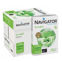 Papel 075gr Fotocopia A4 Navigator Premium Ecological  5x500Folhas