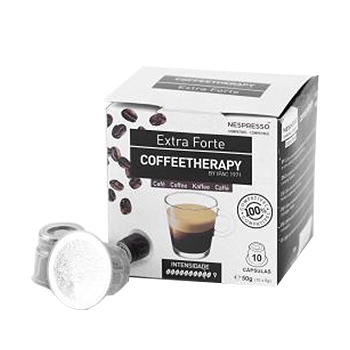 Café Cápsulas CoffeeTherapy p/Nespresso Extra Forte 10un