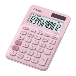Calculadora de Secretaria Casio MS20UCPK Rosa 12 Digitos
