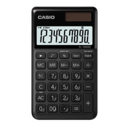 Calculadora de Bolso Casio SL1000SCBK Preto 10 Digitos