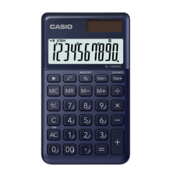Calculadora de Bolso Casio SL1000SCNY Azul Escuro 10 Digitos