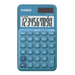 Calculadora de Bolso Casio SL310UCBU Azul Turquesa 10 Digitos
