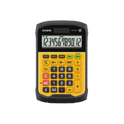 Calculadora de Secretaria Casio WM320MT Amarelo 12 Digitos