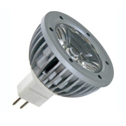 Lampada LED 1W branco frio (6400K) 12VAC/DC - MR16